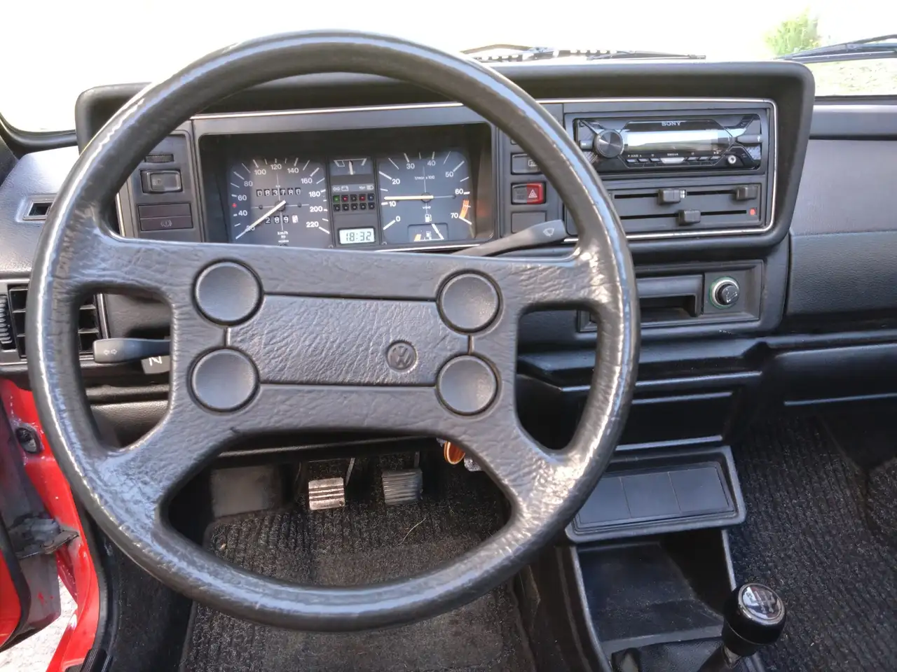 Volkswagen Golf Cabriolet GL, foto 11