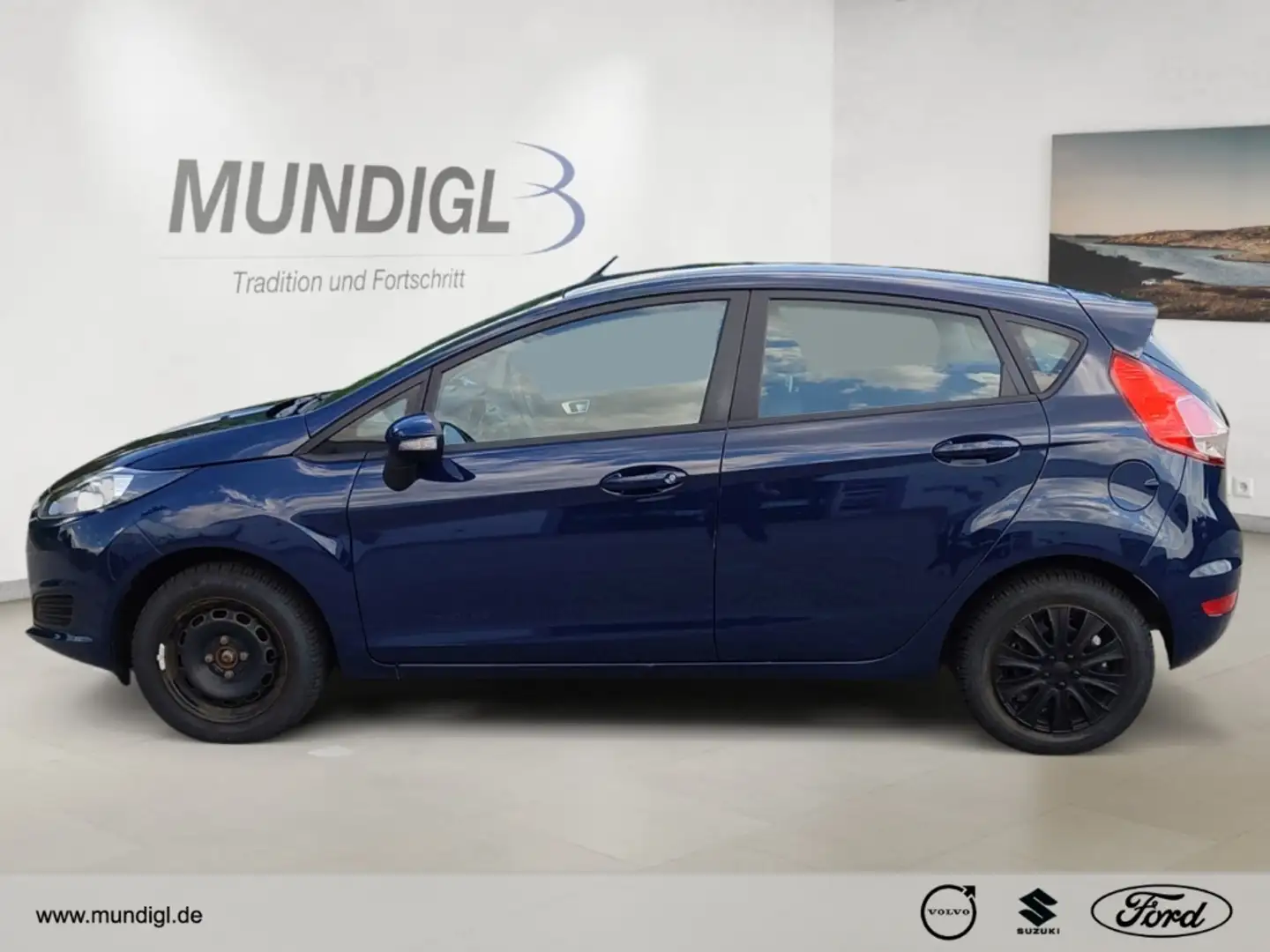 Ford Fiesta Trend 1.0 SHZ Notbremsass. Berganfahrass. Kollisio Bleu - 2