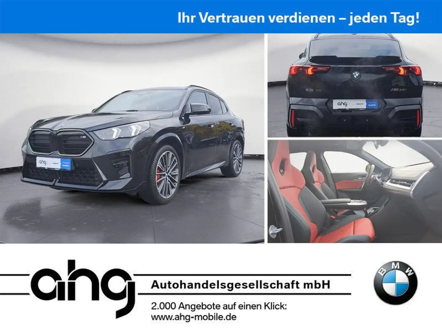 BMW X2 M35i xDrive Steptronic Iconic Glow Panorama K Schwarz - 1