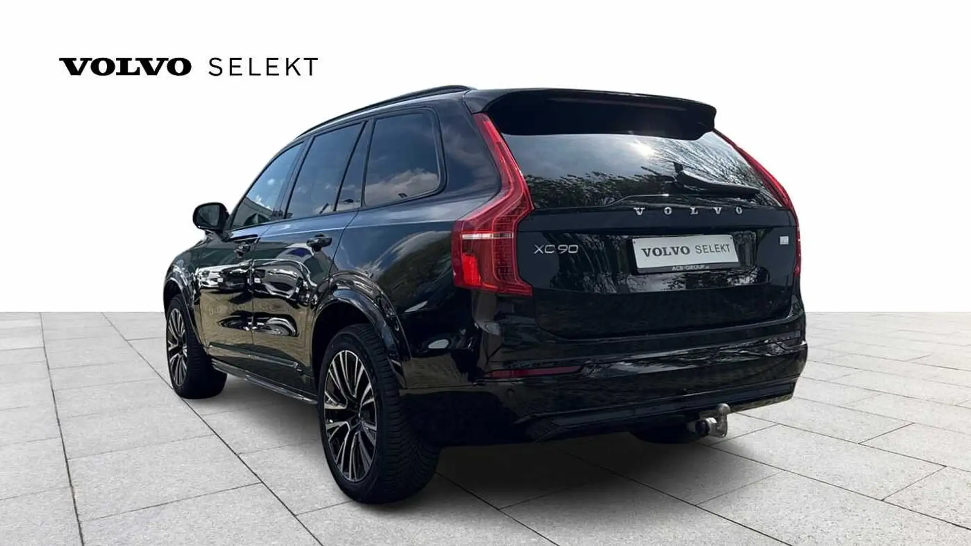 Volvo XC90 Recharge Ultimate Dark, T8 AWD Plug-in hybride Noir - 2