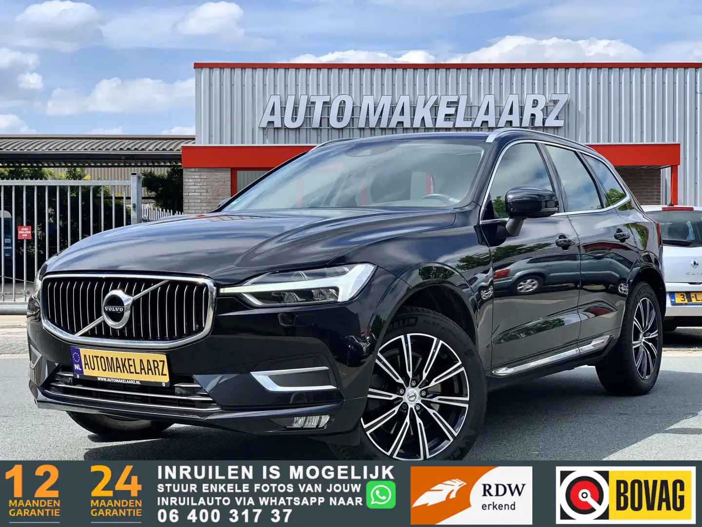 Volvo XC60 2.0 T6 AWD Inscription PANO 310PK 100% DEALER ONDE Zwart - 1