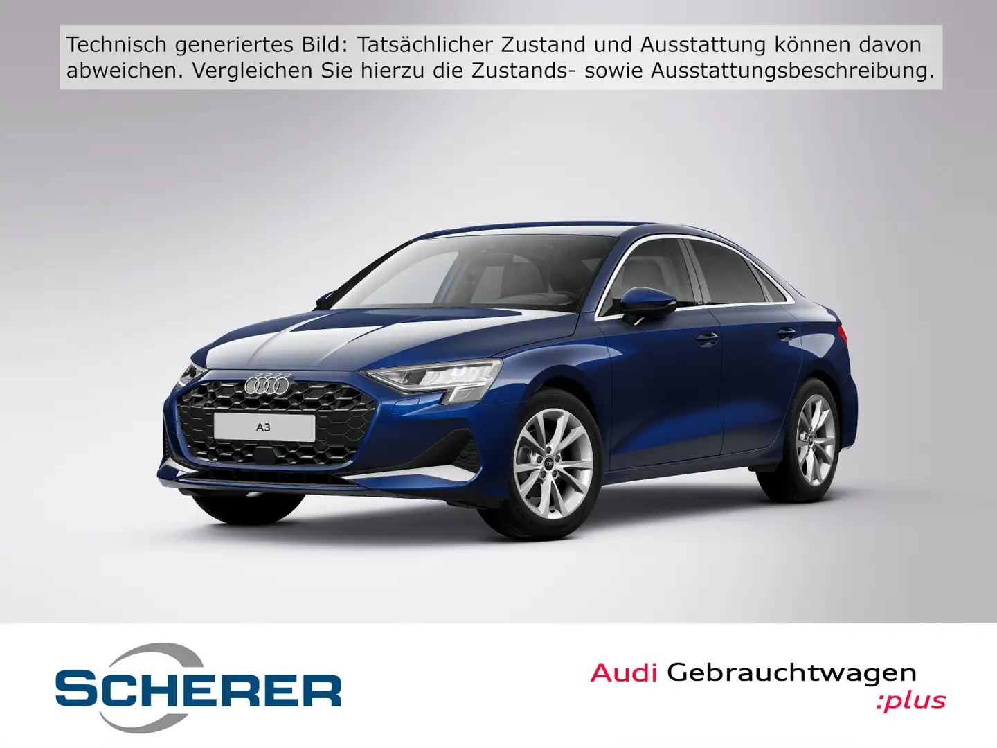 Audi A3 advanced 30 TFSI S tronic NAVI RFK Blau - 1