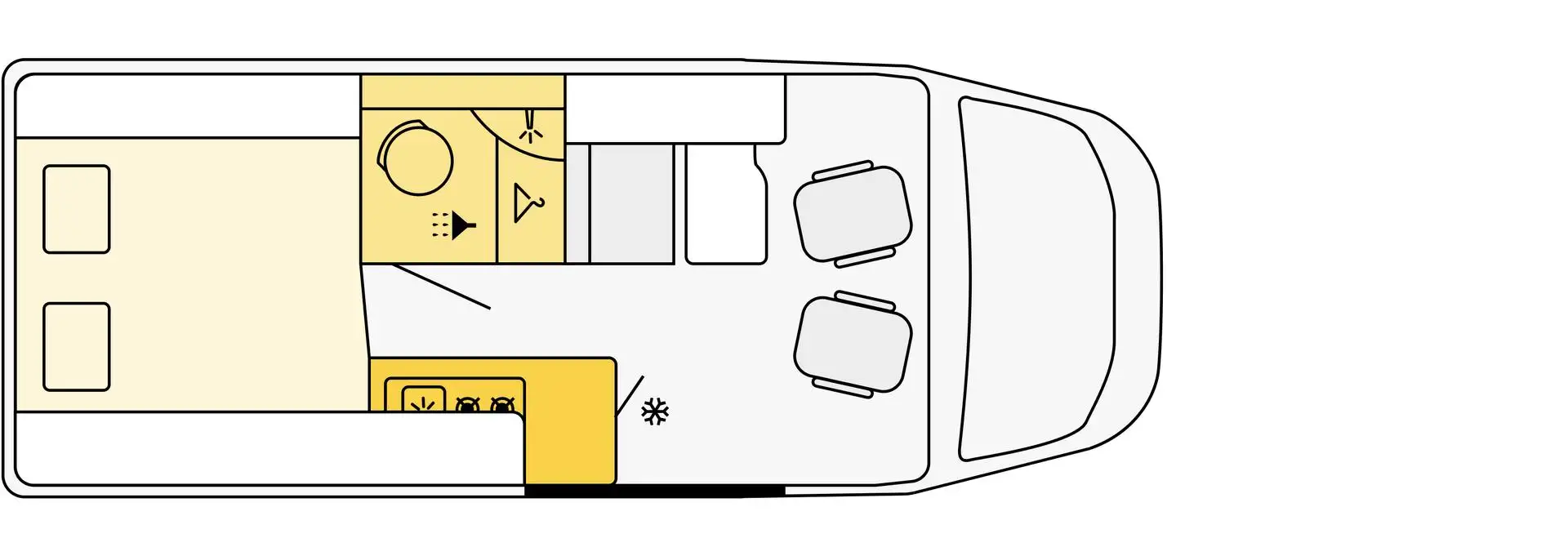 Etrusco CV-Model CV640PB 140 PS AT Fiat Ducato 2,2 l Mu... Grau - 2