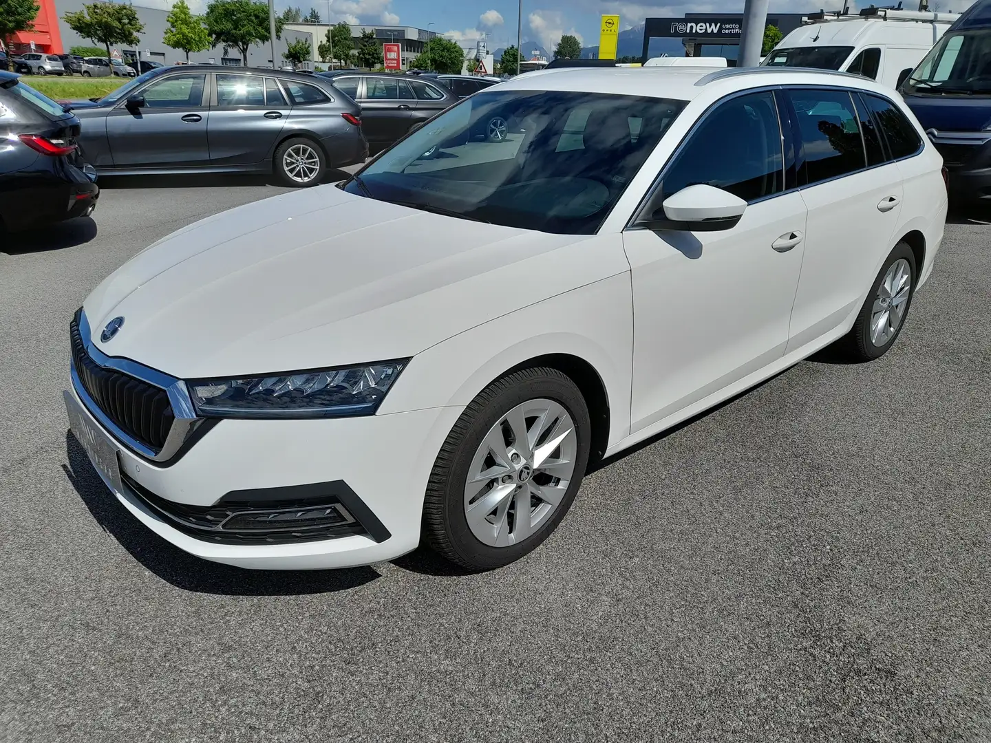 Skoda Octavia Wagon 2.0 tdi evo Style 150cv dsg Bianco - 1