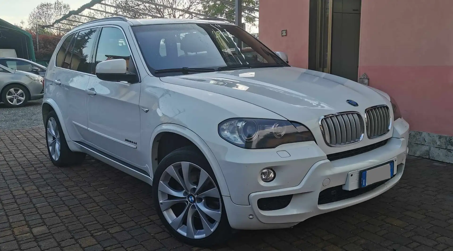 BMW X5 X5 E70 xdrive35d Msport - unico proprietario Bianco - 2