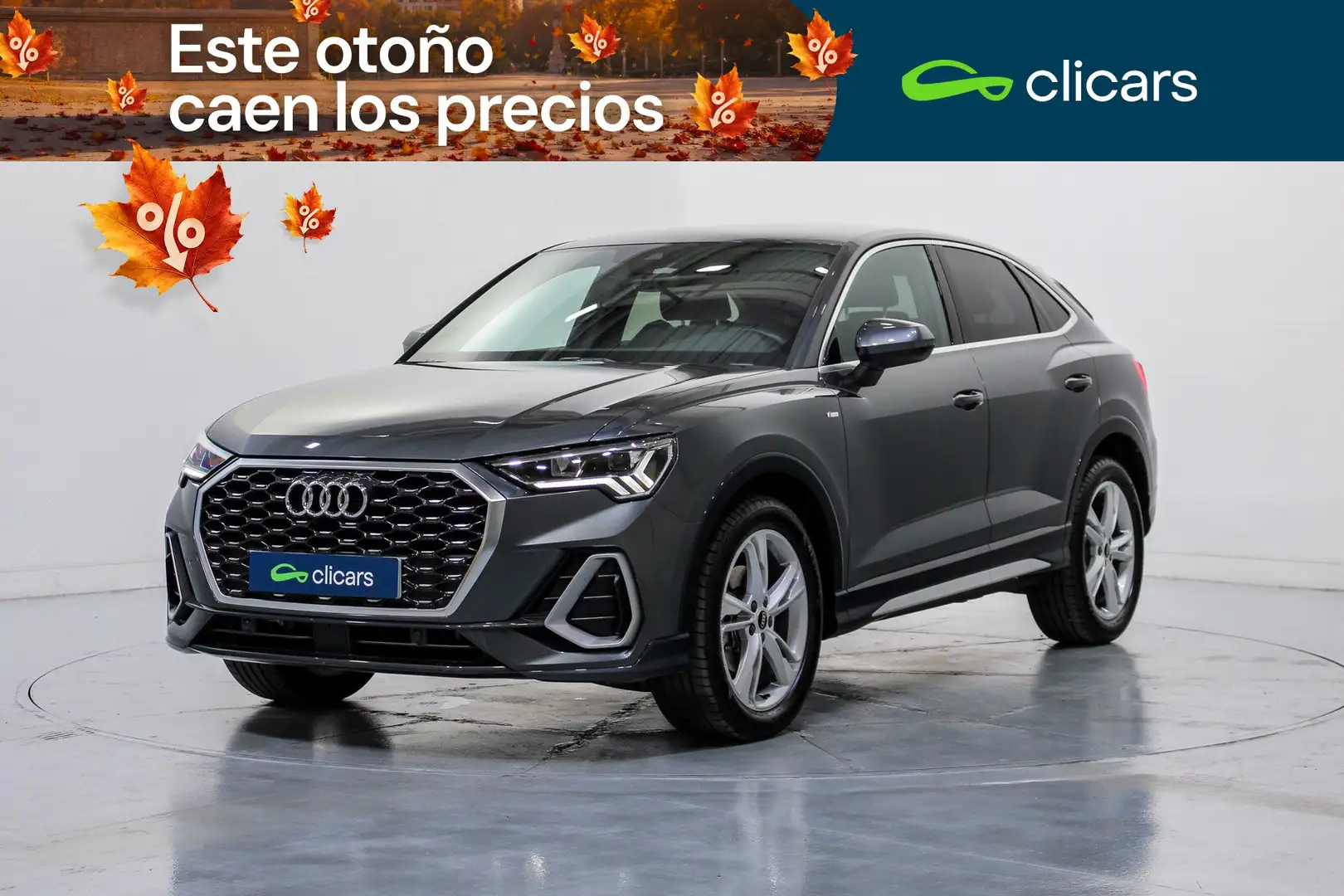 Audi Q3 Sportback 35 TDI S line S tronic Gris - 1