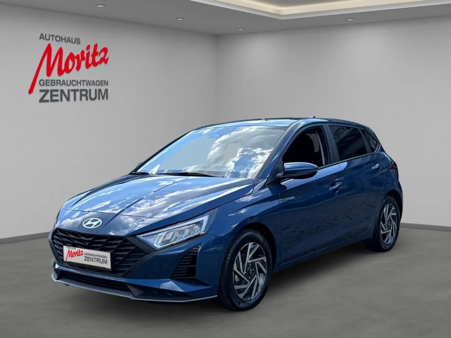 Hyundai i20 1.2 Smart Edition *MIT WENIG KM!* Blau - 1