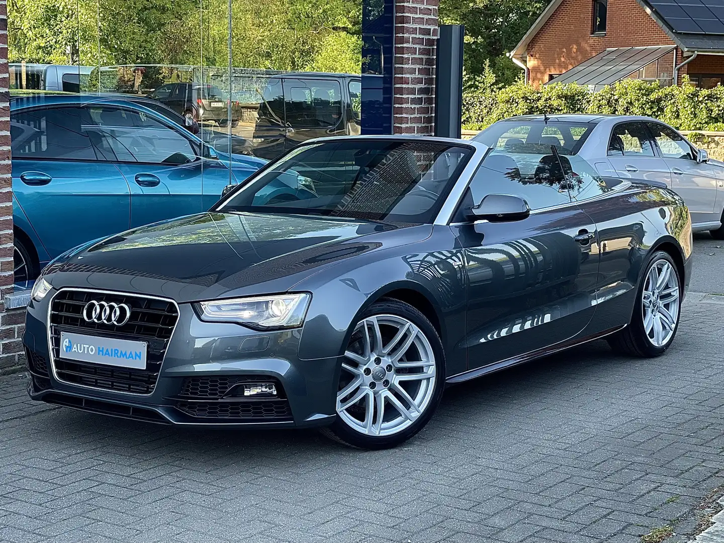 Audi A5 CABRIO 1.8 TFSI 3x S-LINE PACK COMPÉTITION Gris - 1