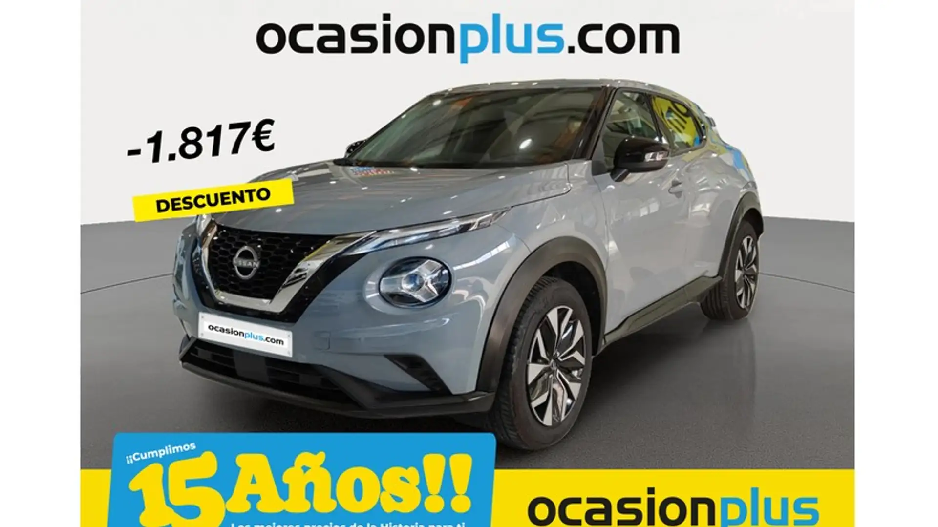 Nissan Juke 1.0 DIG-T Acenta 4x2 114 Gris - 1