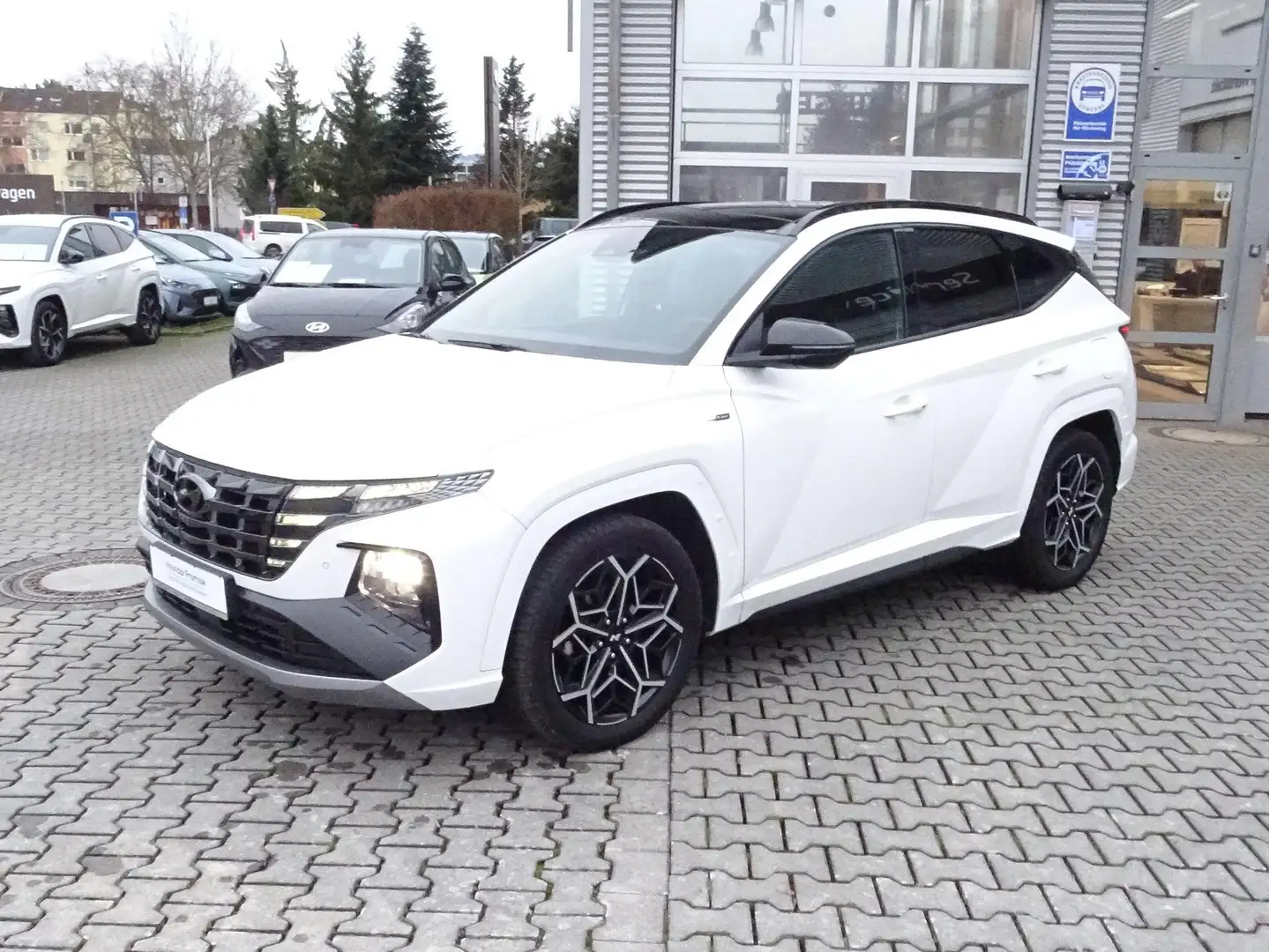Hyundai TUCSON Plug-In Hybrid 1.6 T-GDi PHEV 4WD N Line Kamera Weiß - 1