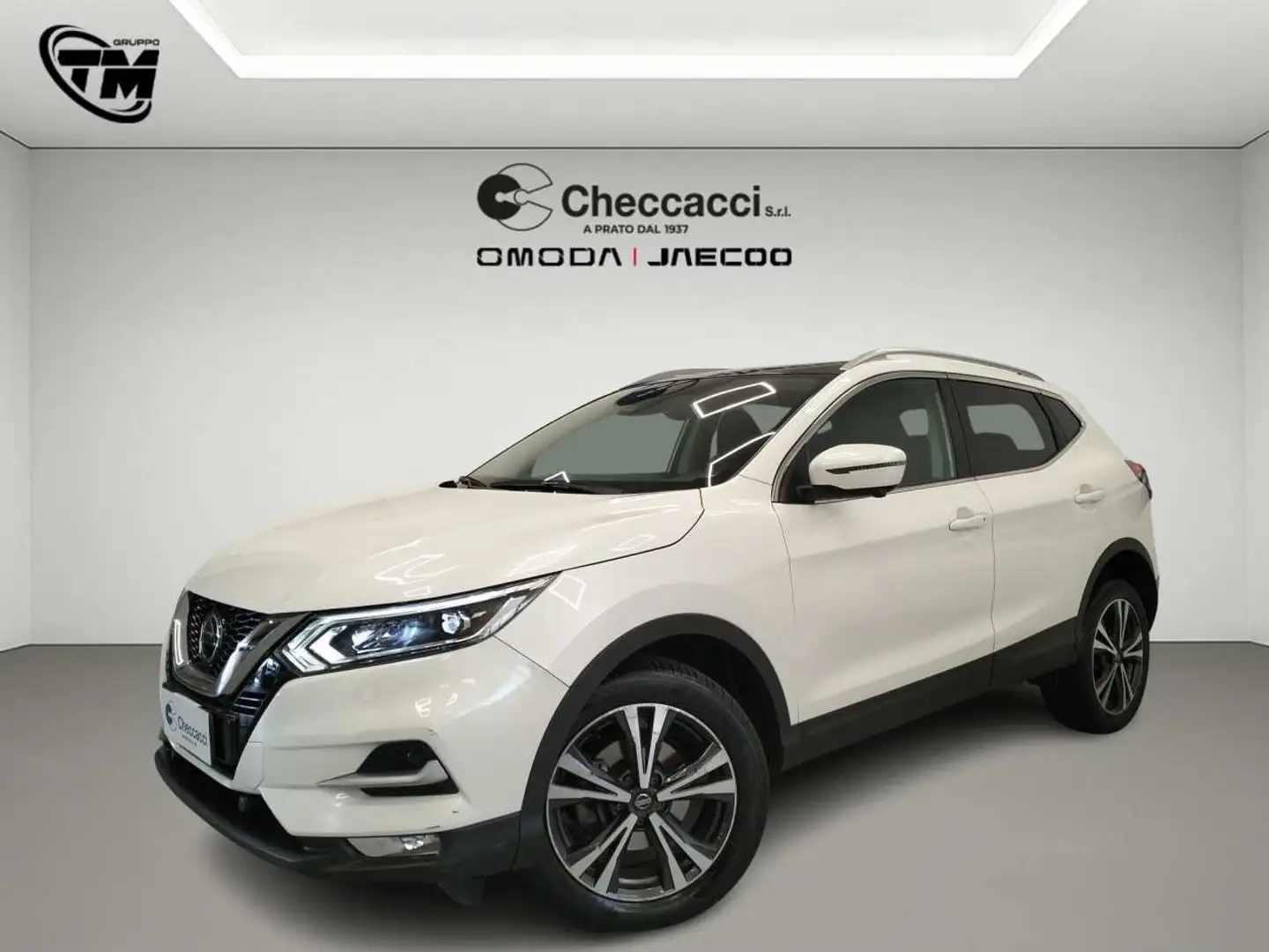 Nissan Qashqai 1.7 dci 4wd 150cv *AUTOMATICA*TETTO PANORAMICO* Alb - 1