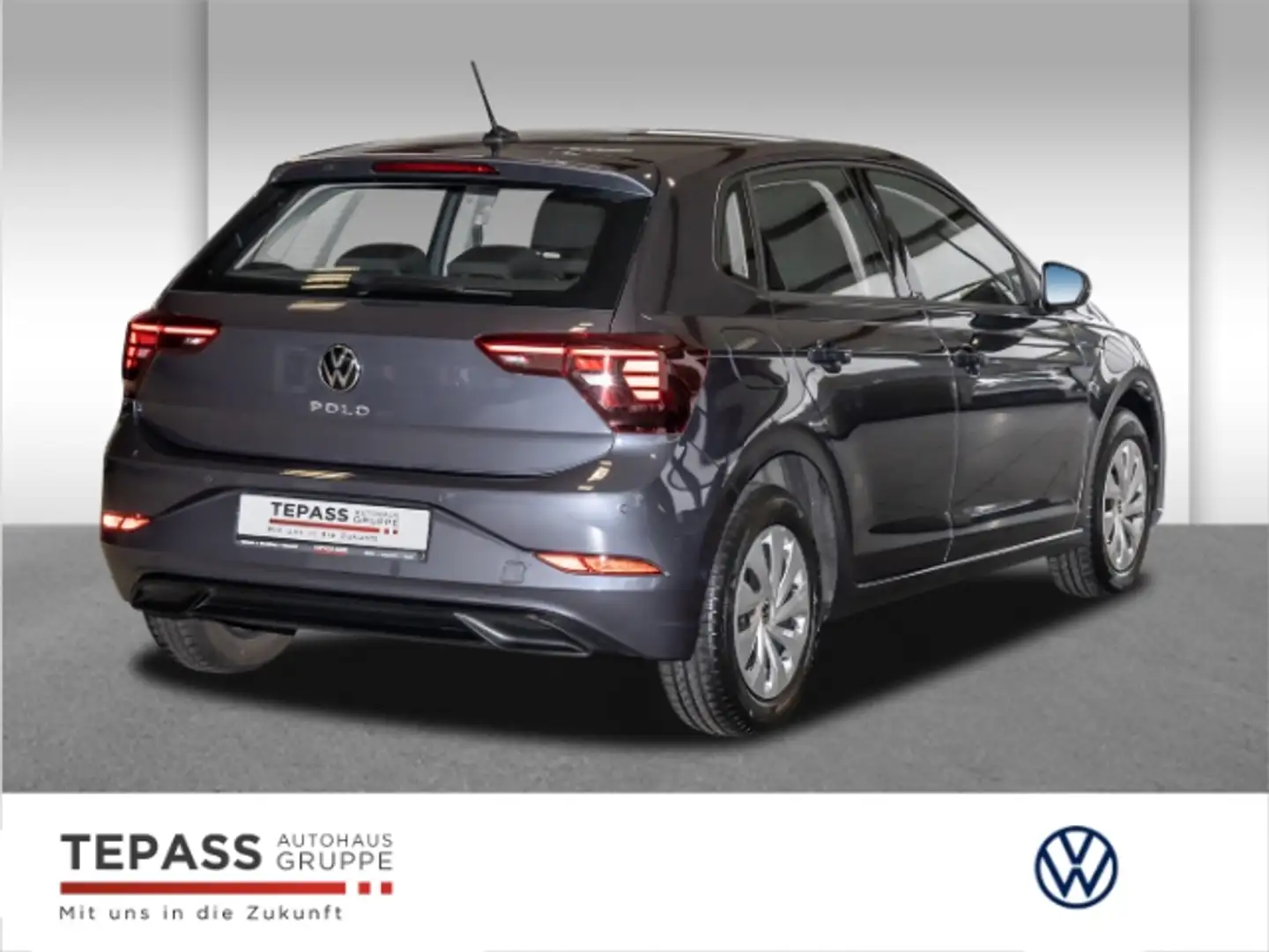 Volkswagen Polo 1.0 Life LED APP SHZ PDC GJR Grau - 2