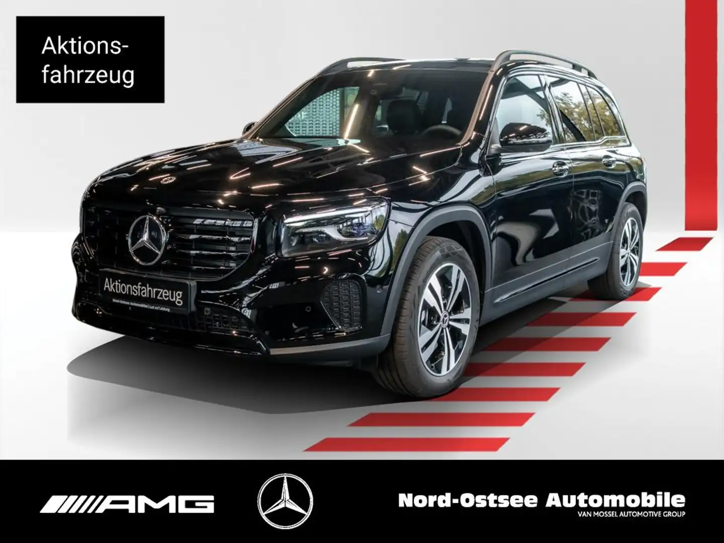 Mercedes-Benz GLB 200 PROGRESSIVE NIGHT PANO AHK MULTIBEAM Noir - 1