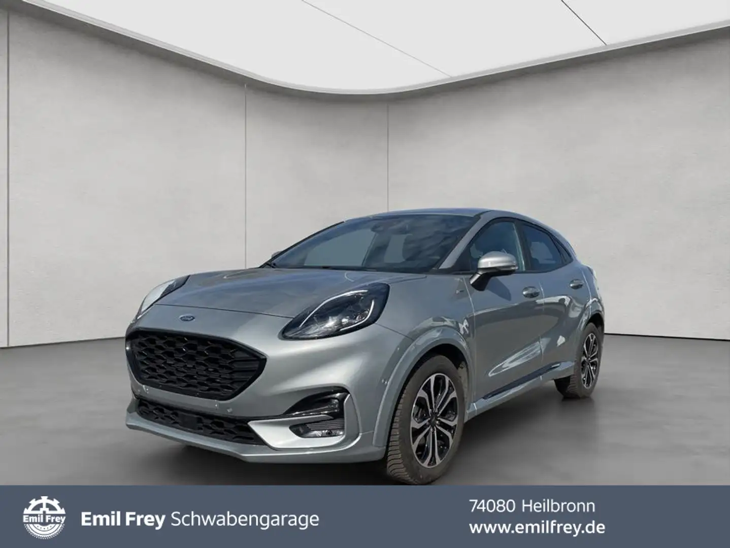Ford Puma 1.0 EcoBoost Hybrid Aut. ST-LINE Silber - 1