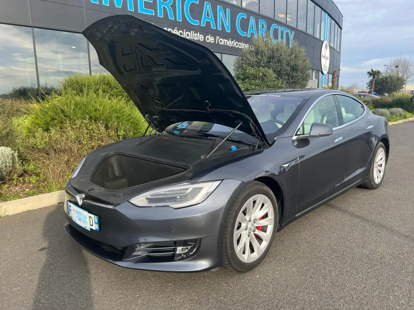 Tesla Model S P100D Performance Dual Motor AWD Ludicrous FULL AU Gris - 2