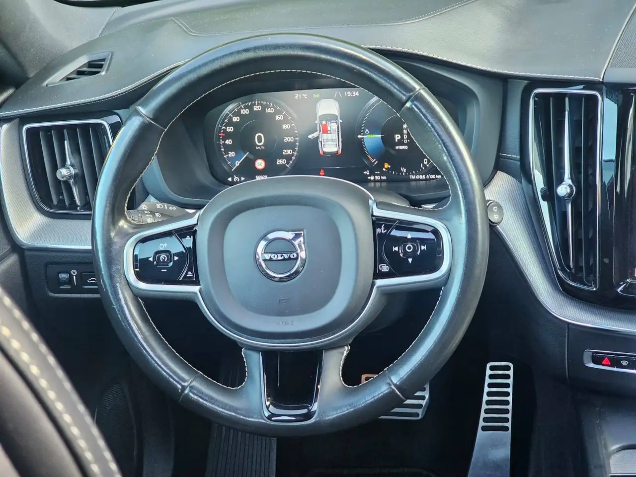 Volvo XC60 Plug in hybrid R design Black pack 360 CAMERA PANO MEMORY STUUR ZETELVERWARMING, миниатюра 8