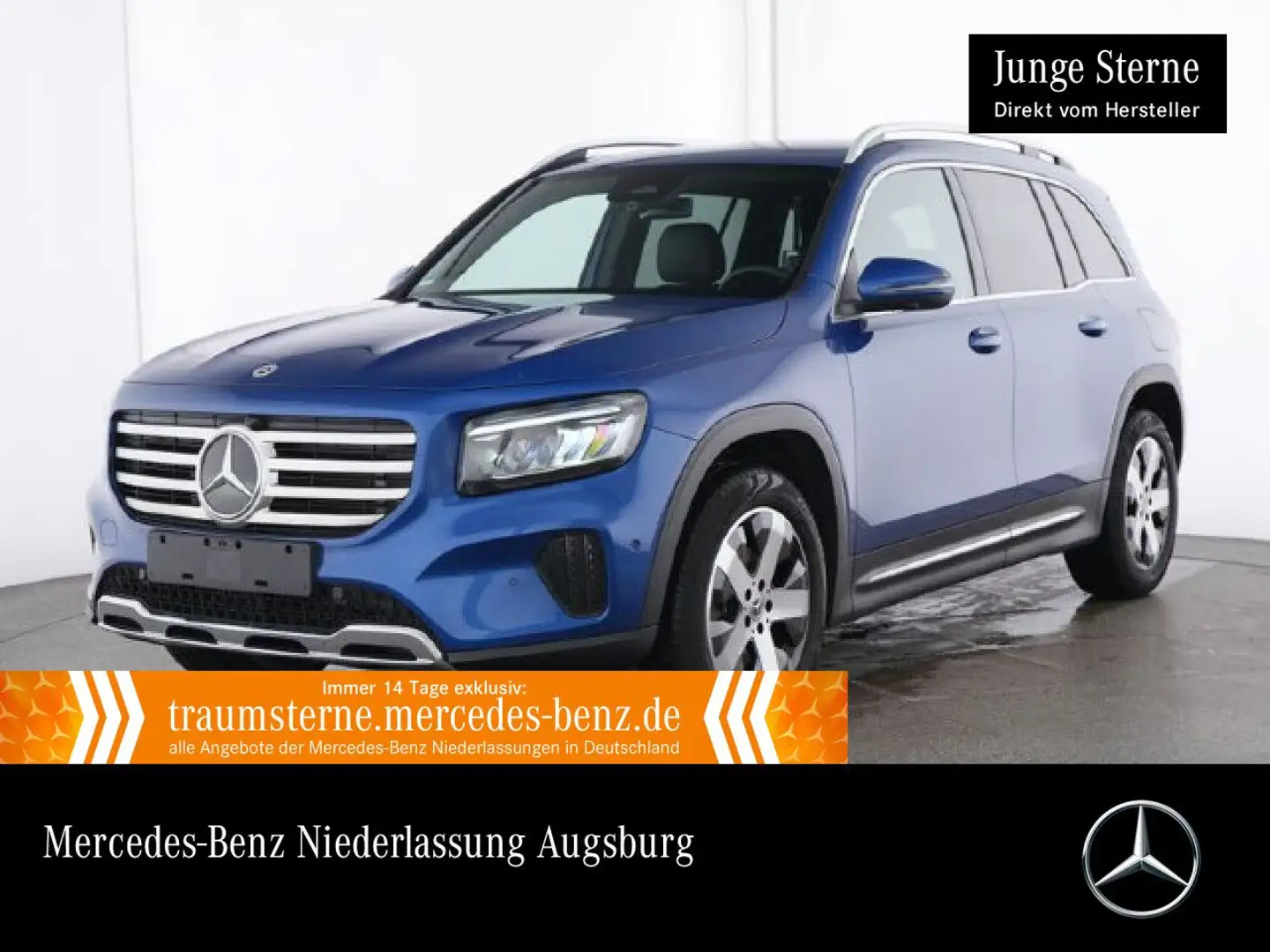 Mercedes-Benz GLB 200 d PROGRESSIVE+360°+LED+TOTW+8G Blau - 1