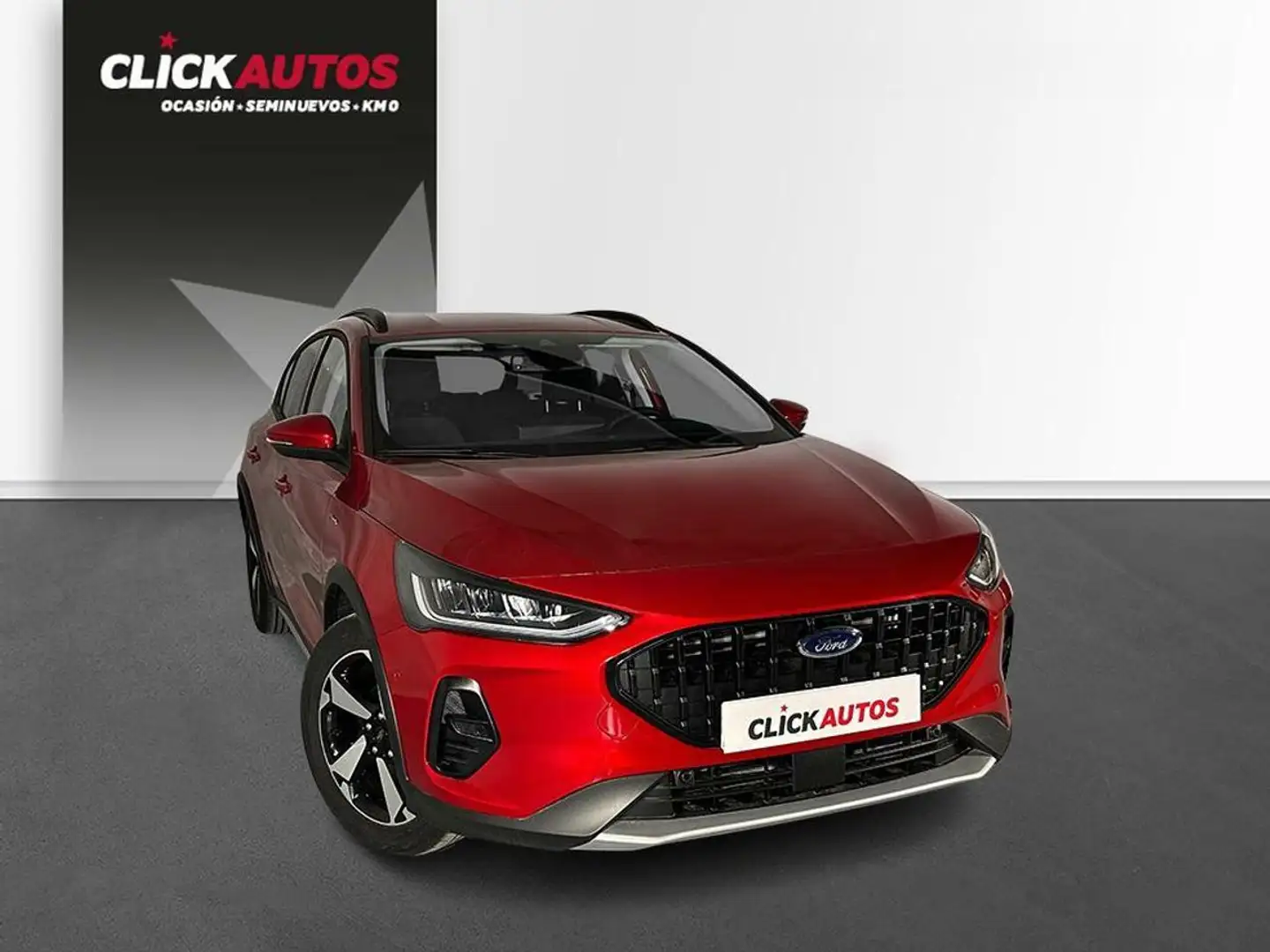 Ford Focus 1.0 Ecoboost 155CV MHEV Active Rojo - 2