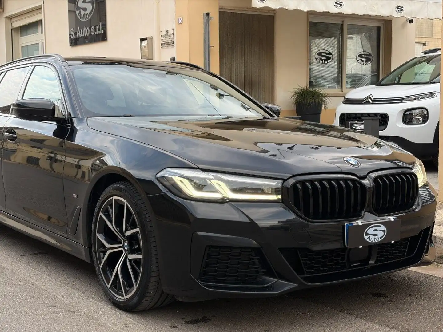 BMW 520 d 190 xDrive Touring Msport Nero - 2