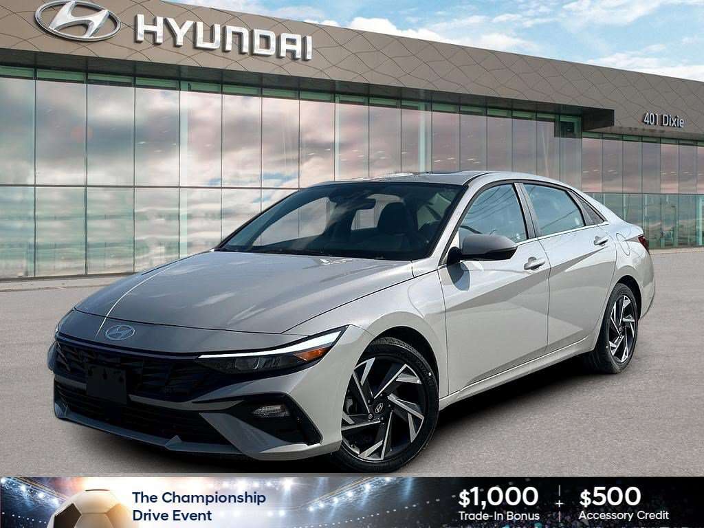2025 Hyundai Elantra Luxury Fwd | Demo | Leather | Sunroof