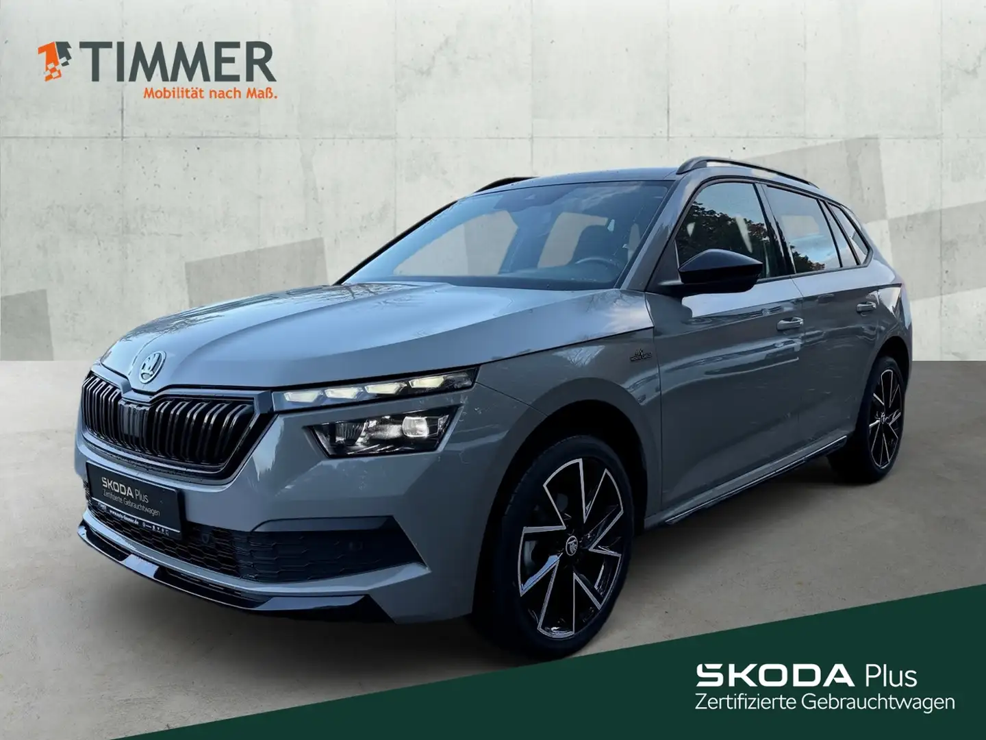 Skoda Kamiq 1.5 TSI DSG MONTE CARLO *AHK *PANO *LED *ACC *VIR Gris - 1