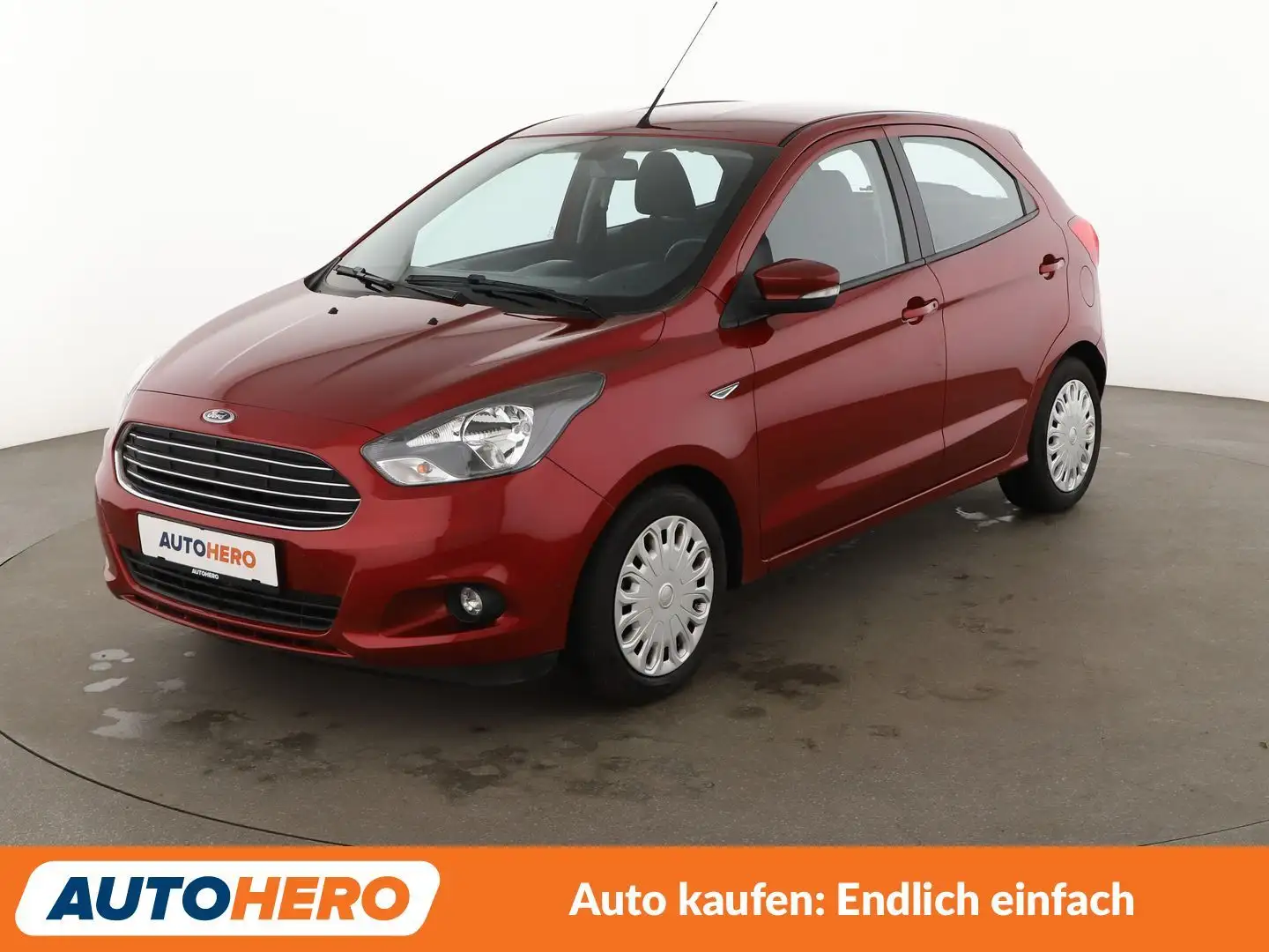 Ford Ka/Ka+ 1.2 Ti-VCT Cool&Sound*LIM*PDC*KLIMA* Roşu - 1