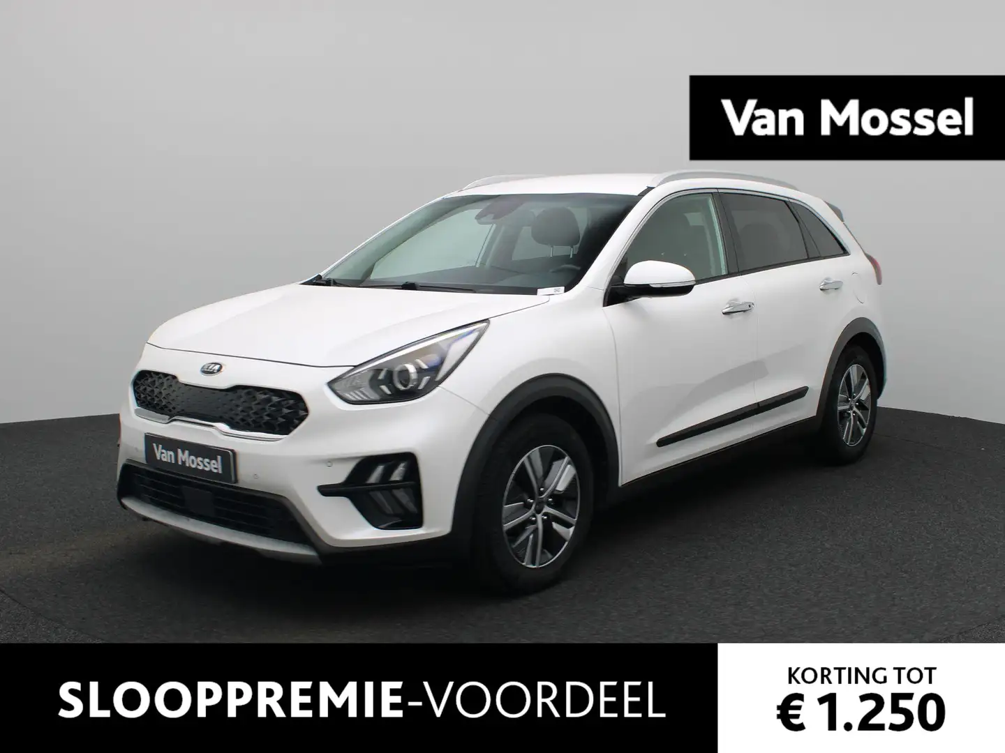 Kia Niro 1.6 GDi Hybrid DynamicLine AUTOMAAT | ADAPTIEVE CR Blanc - 1