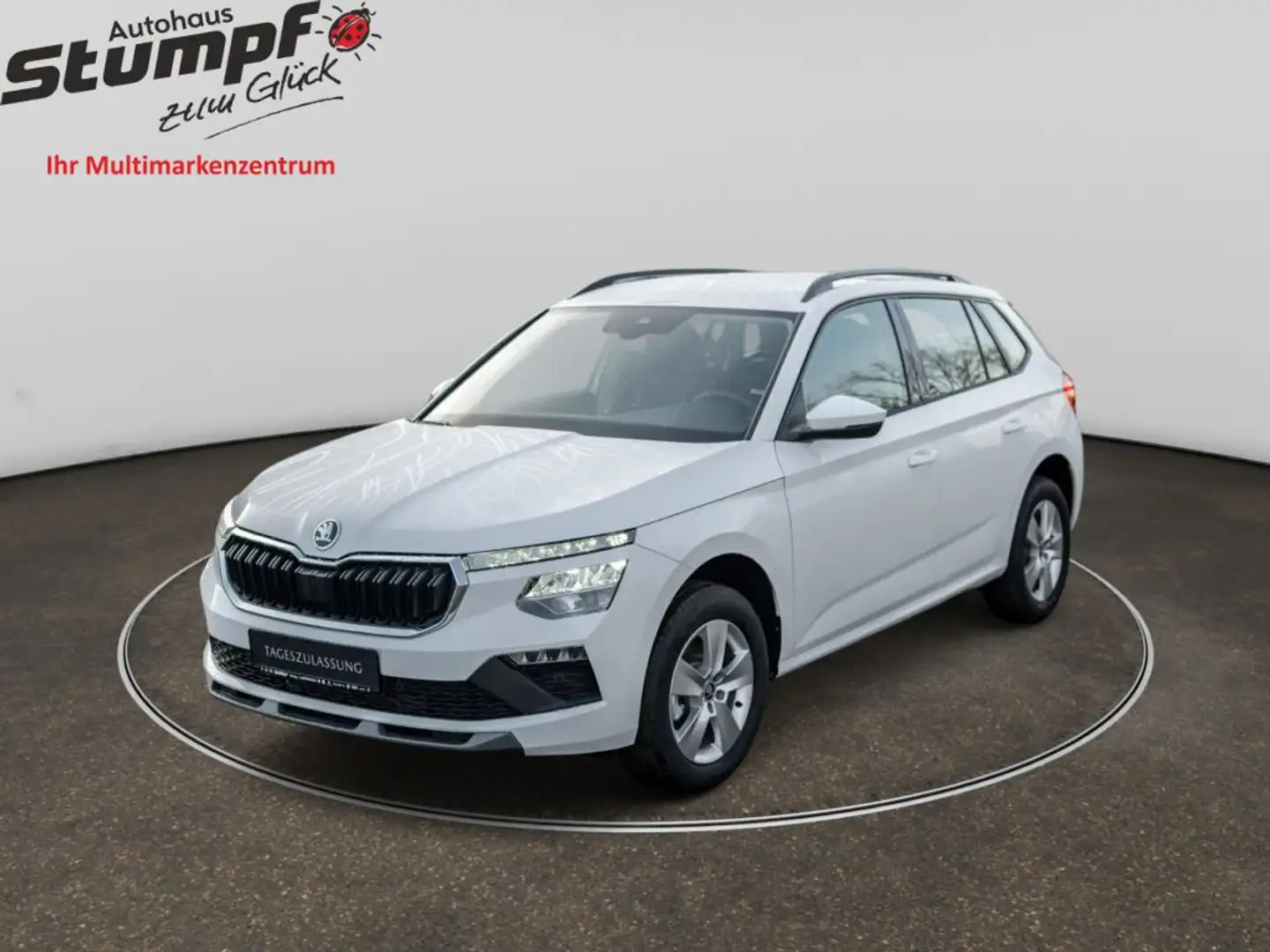 Skoda Kamiq Kamiq 1.5 TSI DSG Selection SHZ/KAMERA/KEYLESS Weiß - 1