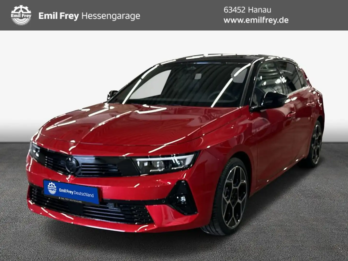 Opel Astra 1.2 Turbo Automatik GS Červená - 1