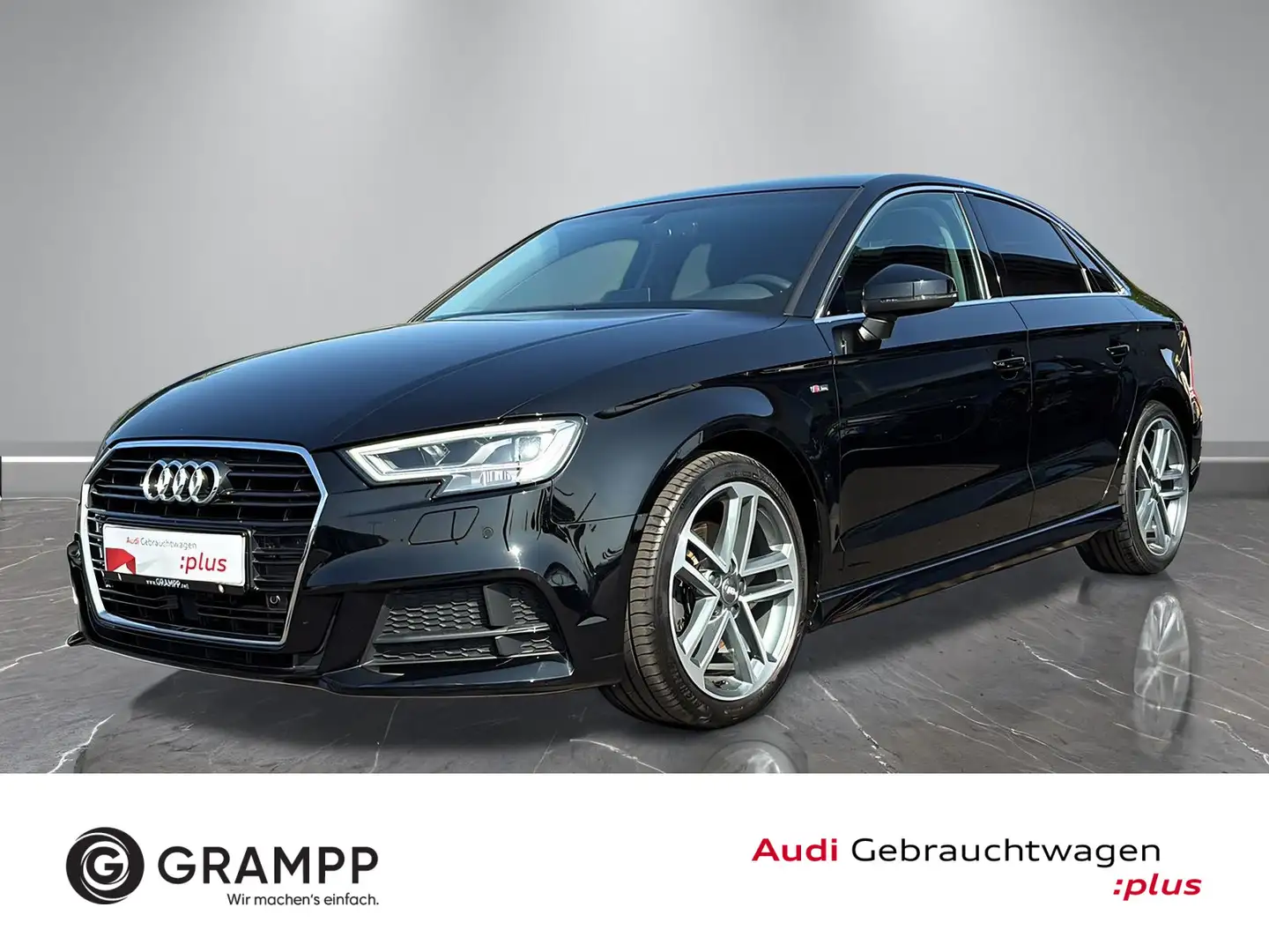Audi A3 Sport 35 TFSI S-tronic +S-LINE+LED+ Noir - 1
