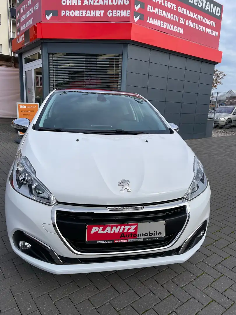 Peugeot 208 Style/Bluetooth/Tempomat/Sitzheizung/Panoramadach Weiß - 2