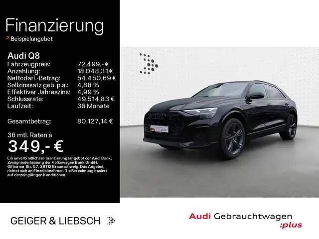 Audi Q8 55 TFSI quattro S-LINE*NAVI*MATRIX*PANO*HUD*A