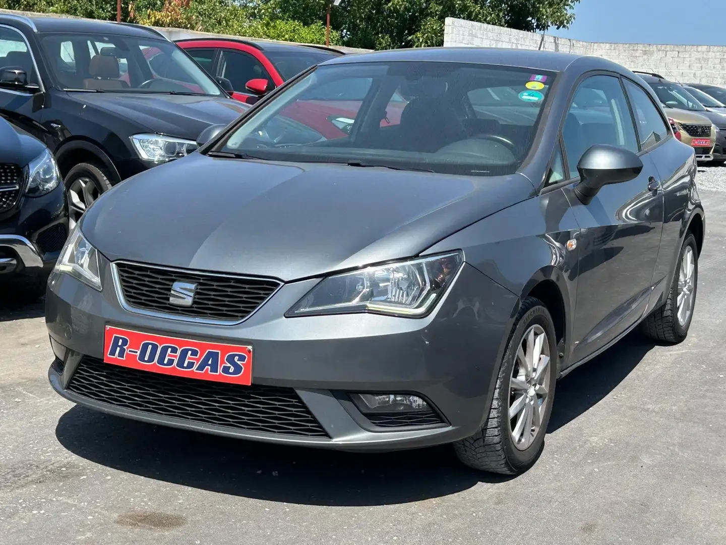 SEAT Ibiza Ibiza SC 1.4 CR TDi NAVIGATION/CLIMATISATION AUTO Gris - 1
