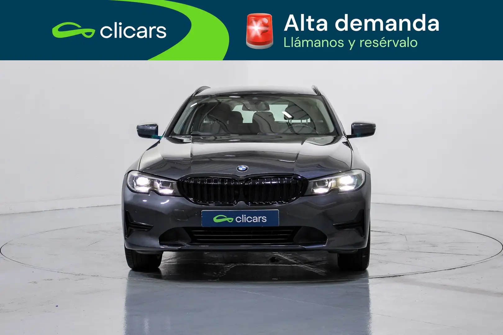 BMW 318 318dA Touring Gris - 2