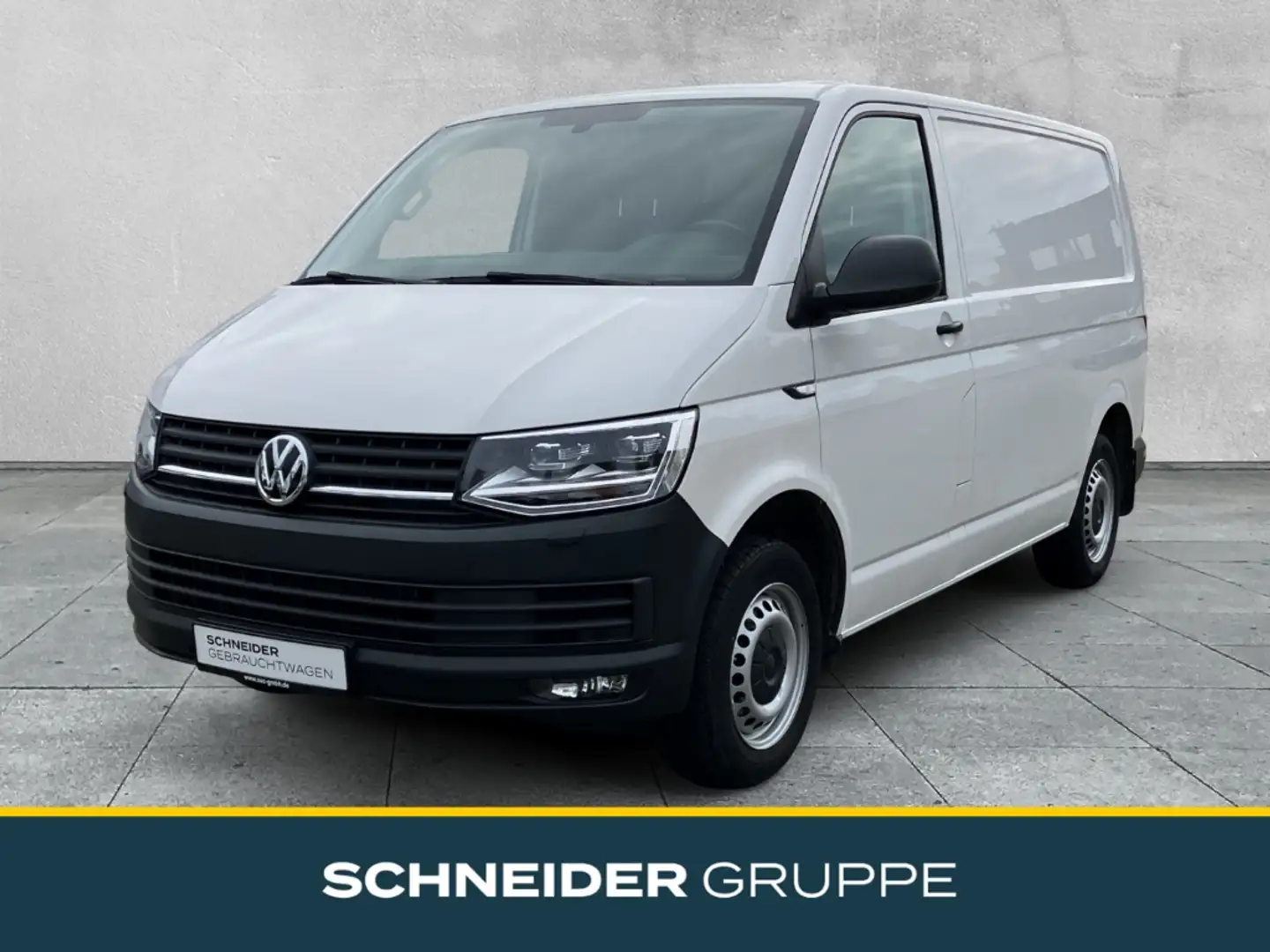 Volkswagen T6 Transporter 2.0TDI Kasten LED+NAVI+AHK+KAMERA Blanc - 1