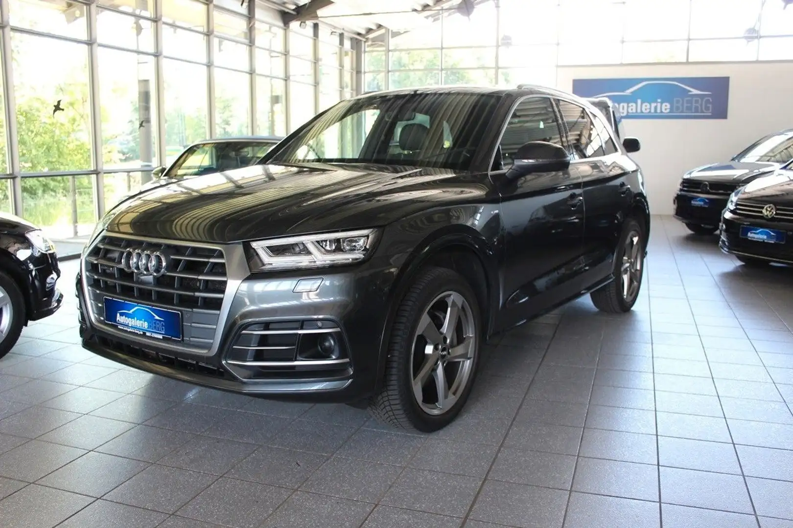 Audi Q5 2.0 TDi quattro S line Matrix AHK ACC Virtual Grau - 1