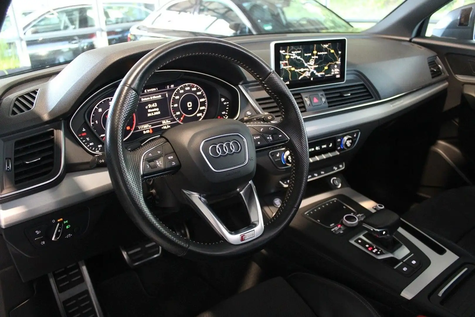 Audi Q5 2.0 TDi quattro S line Matrix AHK ACC Virtual Grau - 2