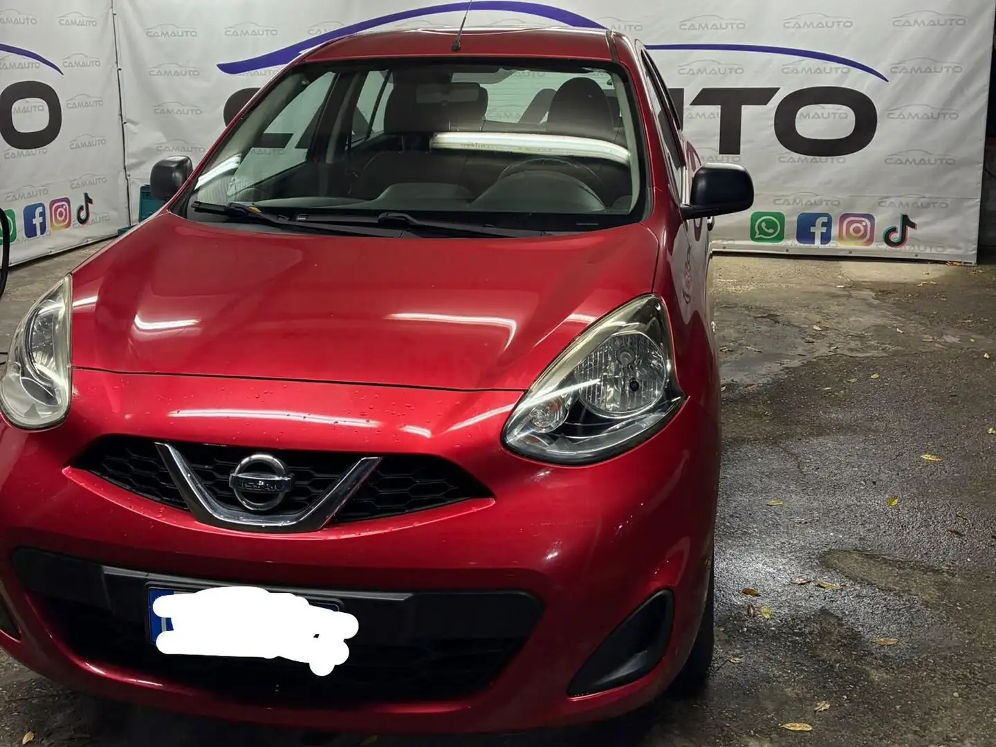 Nissan Micra Micra 1.2 Acenta eco Gpl Rosso - 2