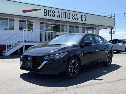 Black 2025 Nissan Sentra Sedan Front-Wheel Drive Automatic