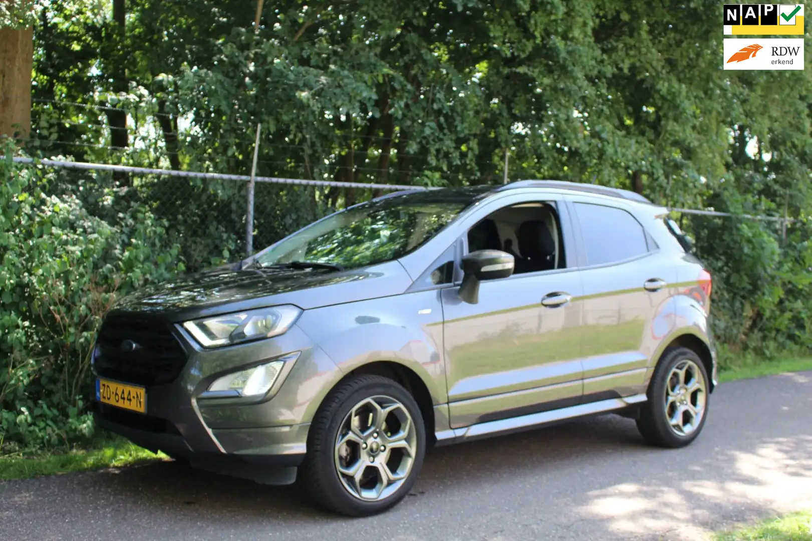 Ford EcoSport 1.0 EcoBoost ST-Line Grijs - 1