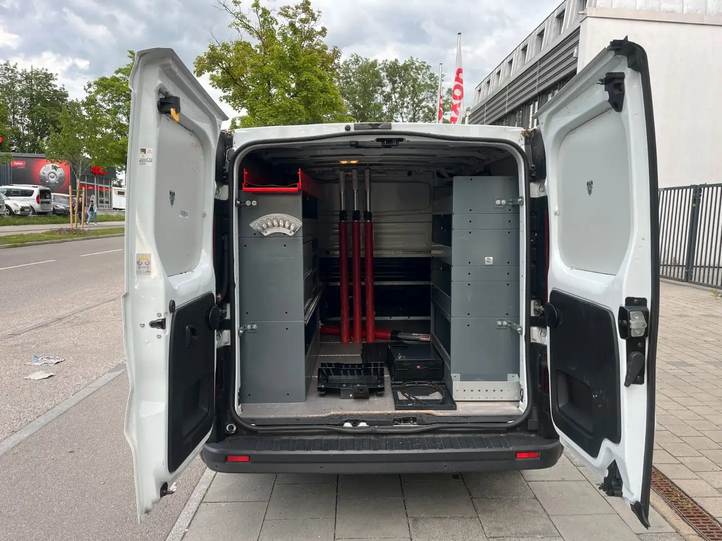 Opel Vivaro B Kombi Kasten  WERKSTATT REGALE/KAMERA Weiß - 1