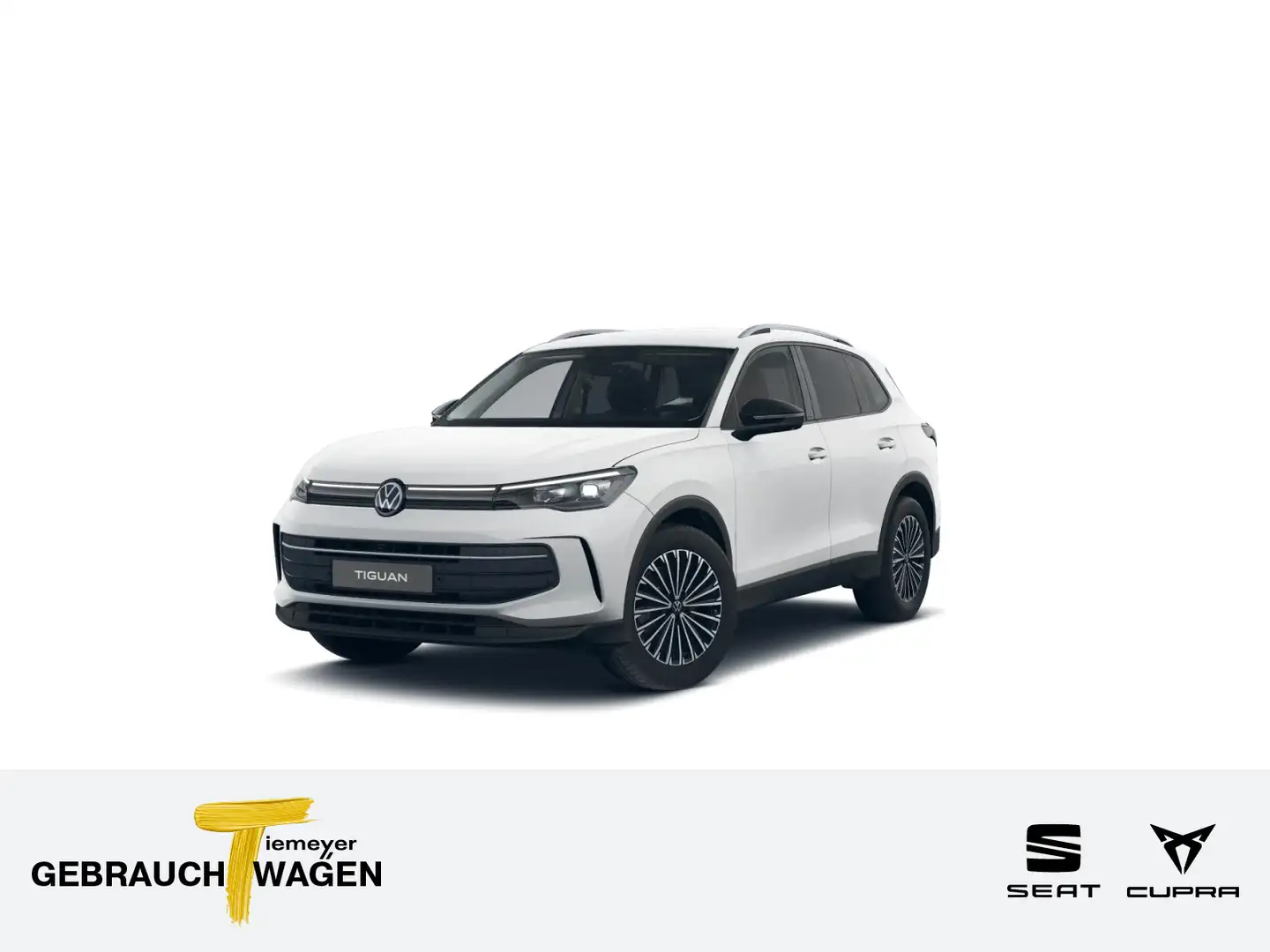 Volkswagen Tiguan 2.0 TDI DSG GOAL LED+ 360° AHK ASSIST Weiß - 1