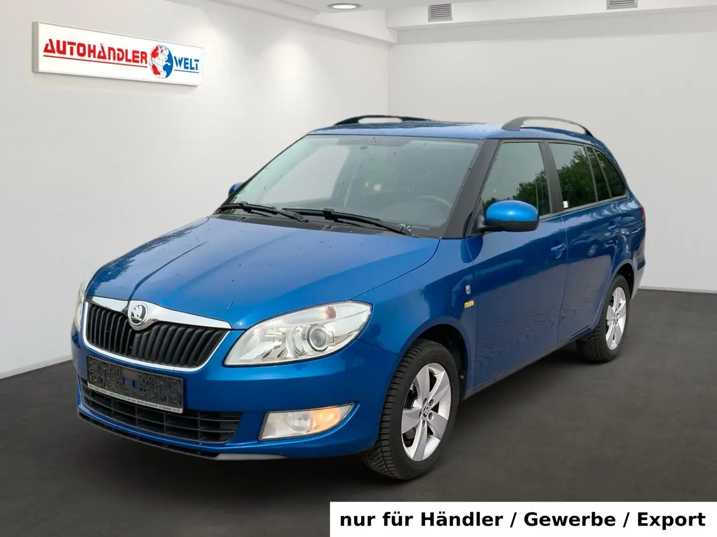 Skoda Fabia Kombi 1.2 HTP Klimaauto SHZ PDC Tempo Blau - 1