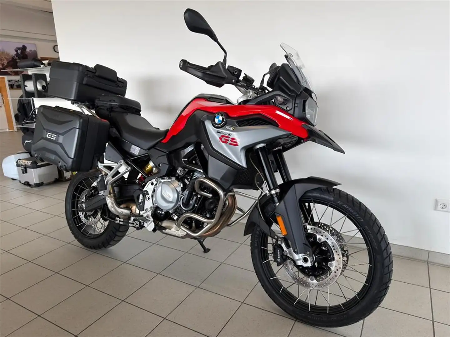 BMW F 850 GS Akrapovic / Koffer / TopCase Rojo - 2