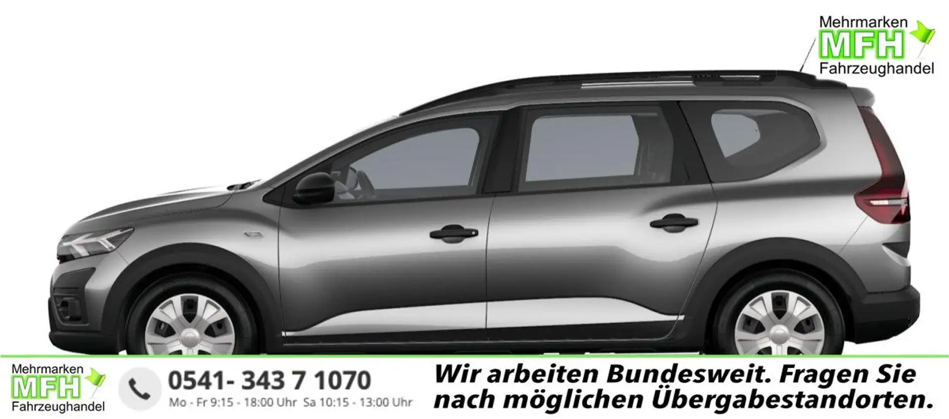 Dacia Jogger Essential TCe 100 ECO-G 74 kW (101 PS), Schaltg... Grau - 1