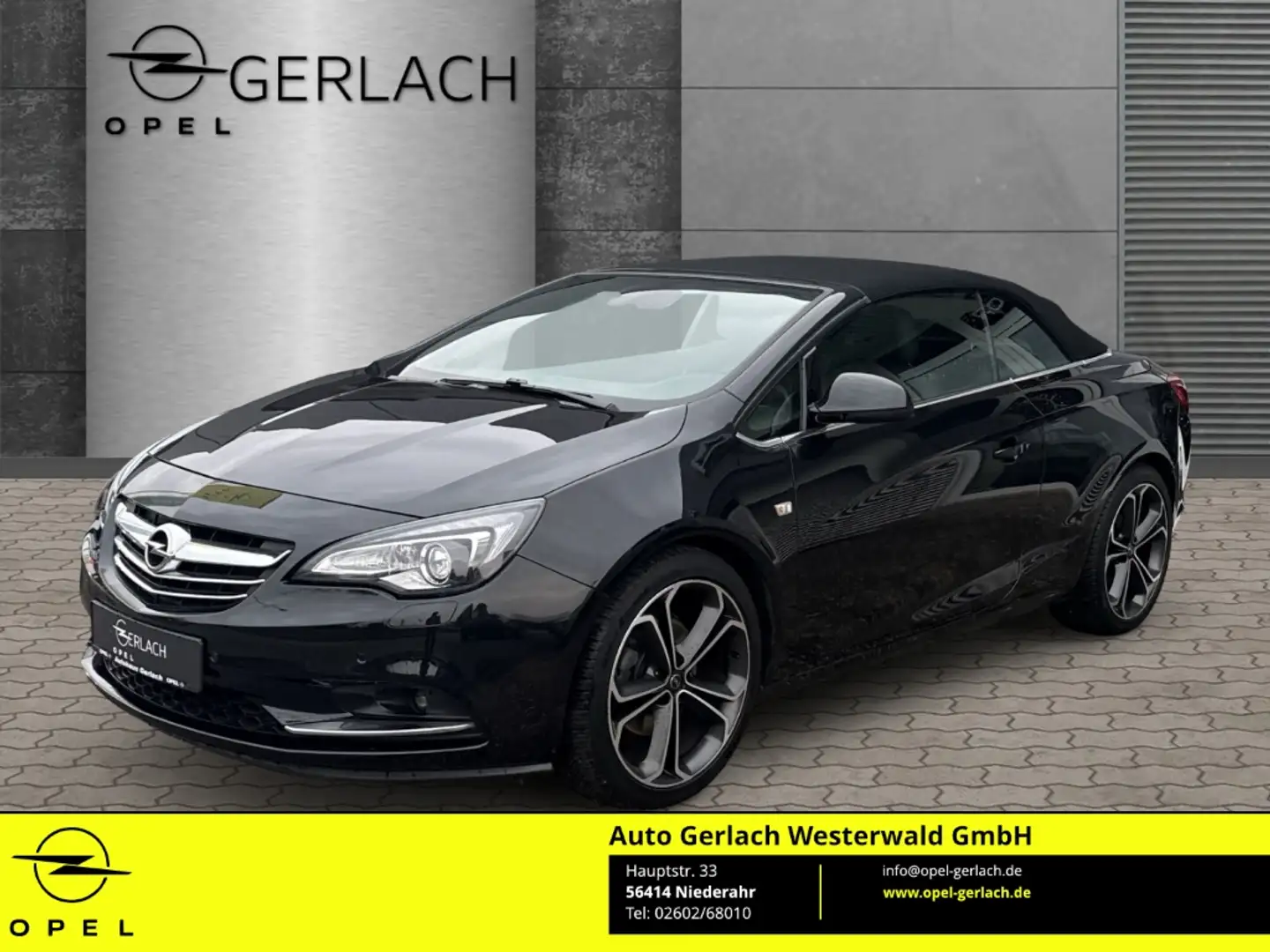 Opel Cascada Innovation ecoFlex Sportpaket El. Verdeck Navi Bi- Černá - 1