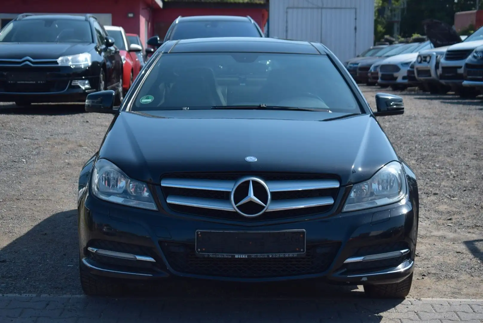 Mercedes-Benz C 220 C -Klasse Coupe C 220 CDI BlueEfficiency Zwart - 1