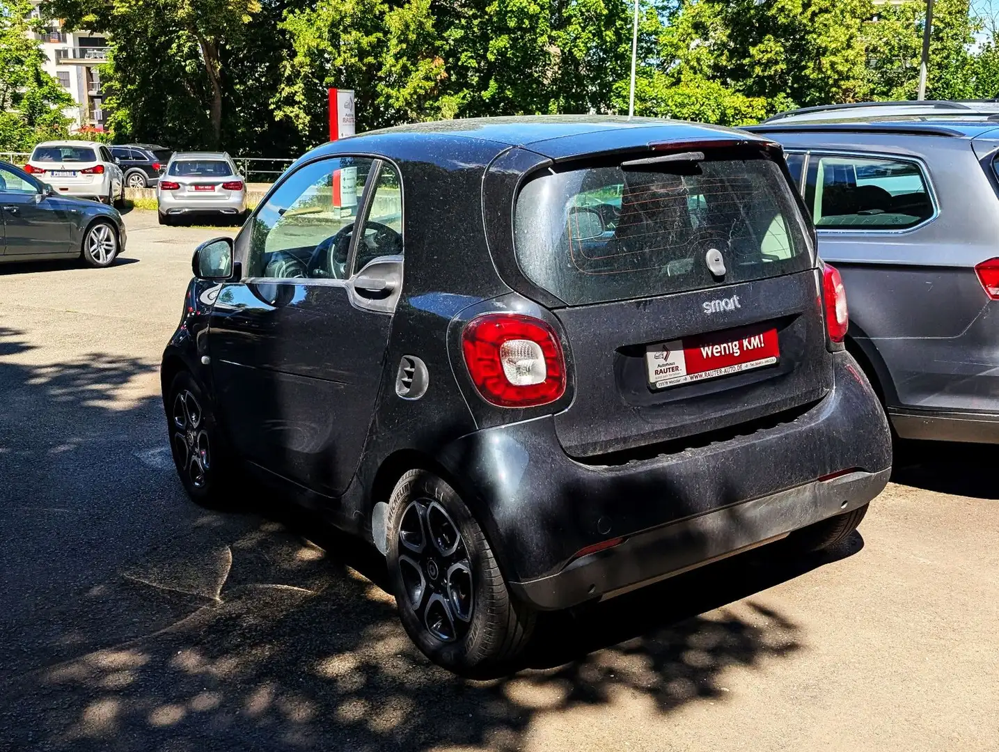 smart forTwo prime 90PS AUTOMATIK LEDER nur 37tKM Noir - 2