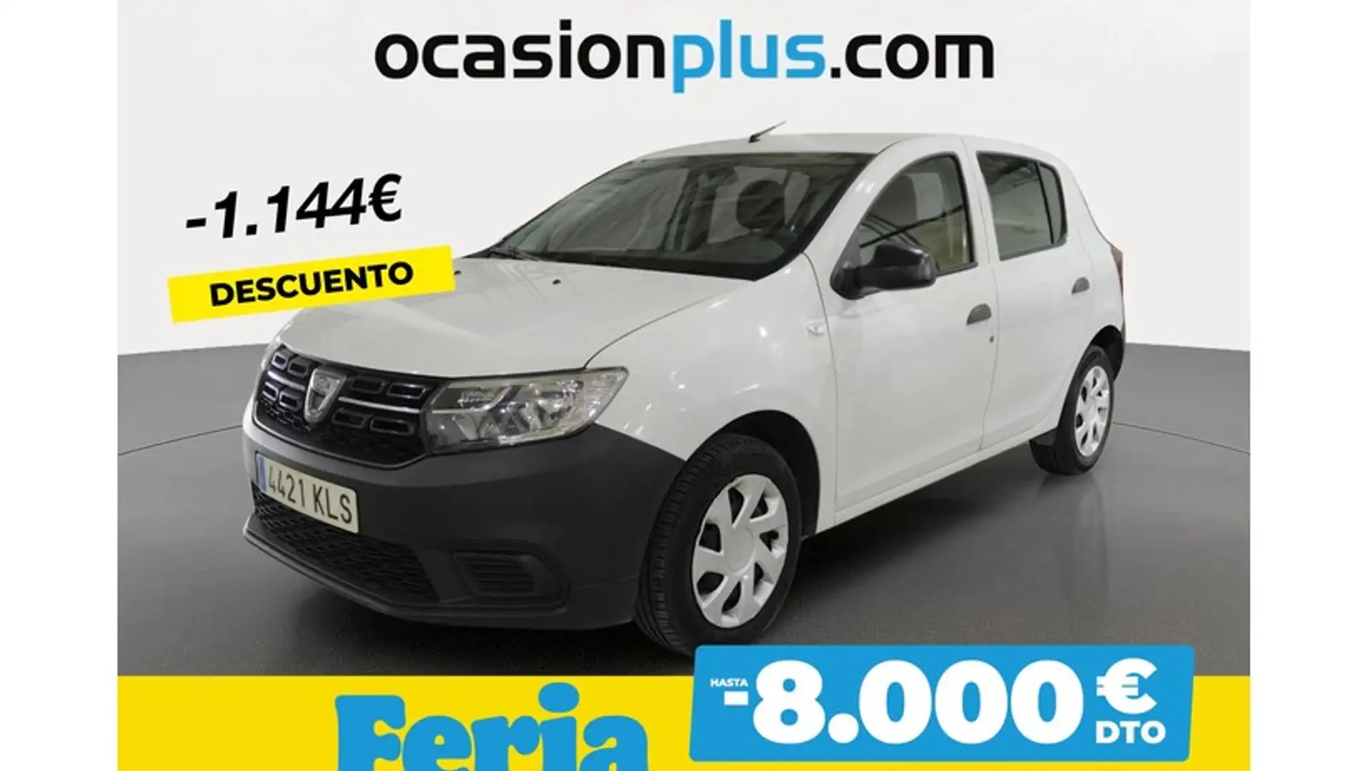 Dacia Sandero 1.0 Base 55kW Blanc - 1