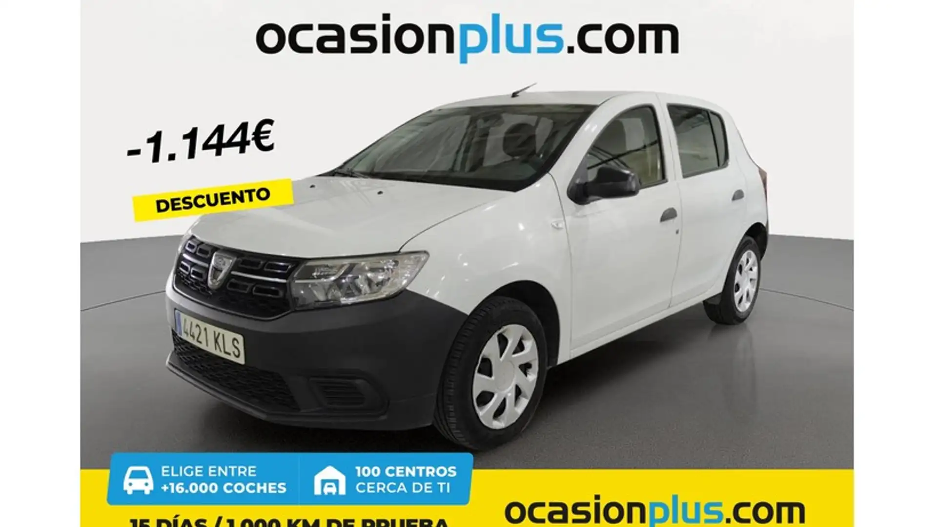 Dacia Sandero 1.0 Base 55kW Blanc - 1